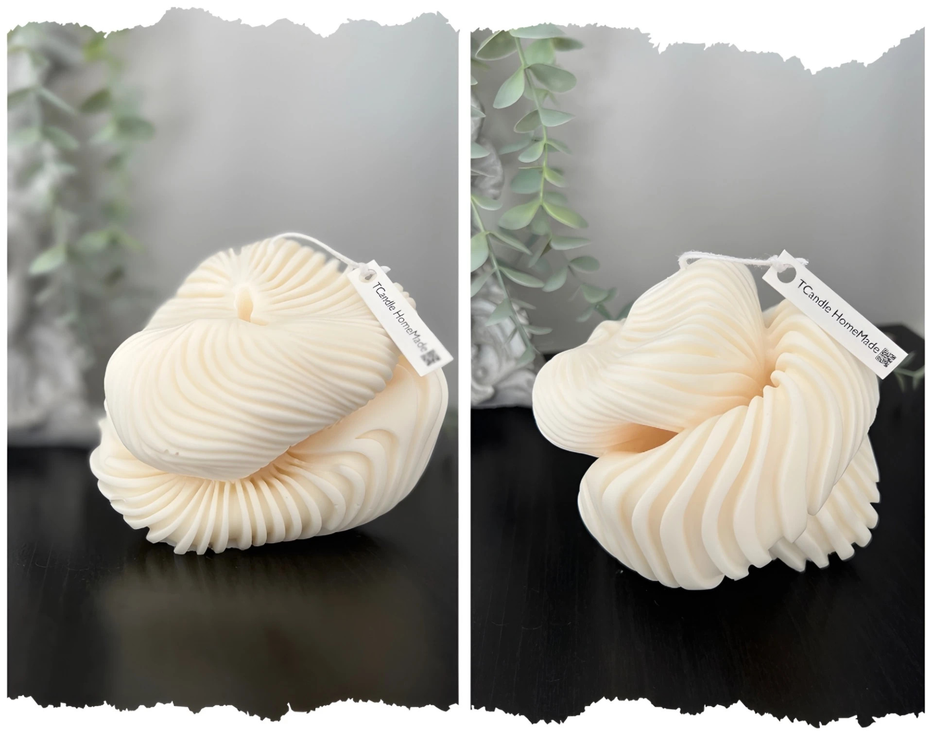 Lumânare unic design ceara de soia