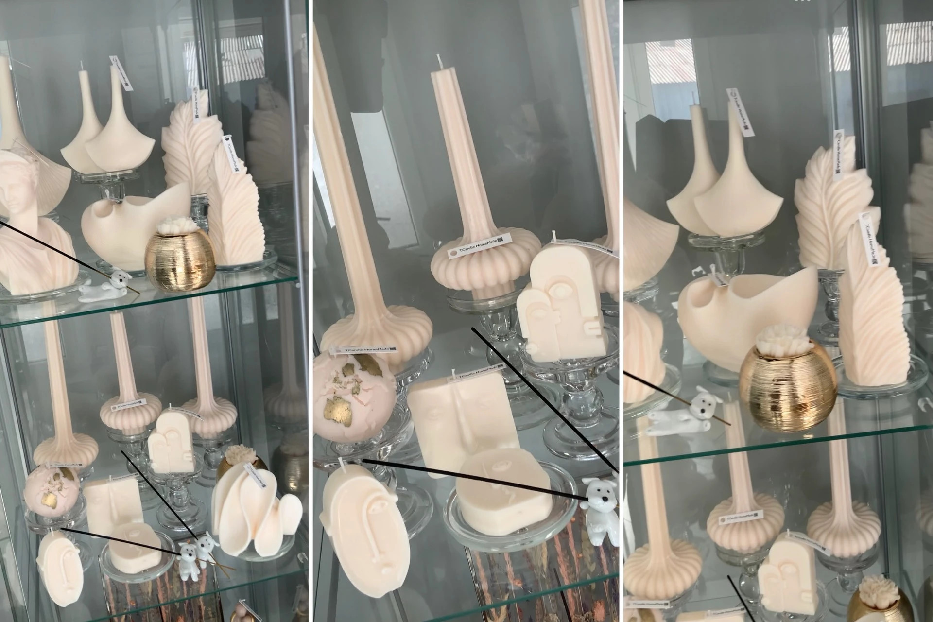 Lumânări din ceară de soia