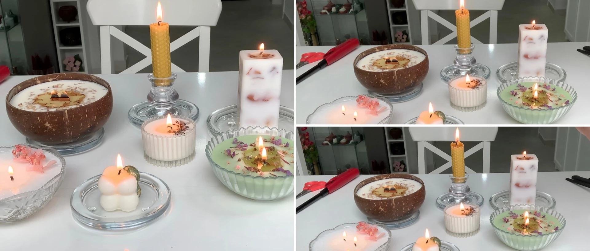 First Day: Lighting the Candles – Burn for One Hour